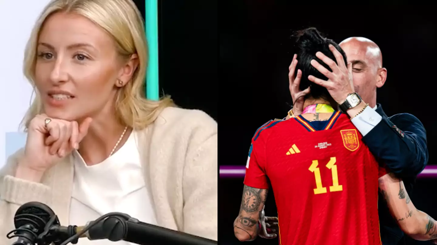 England Lionesses star Leah Williamson calls Luis Rubiales’ kiss with Jenni Hermoso ‘disgusting’