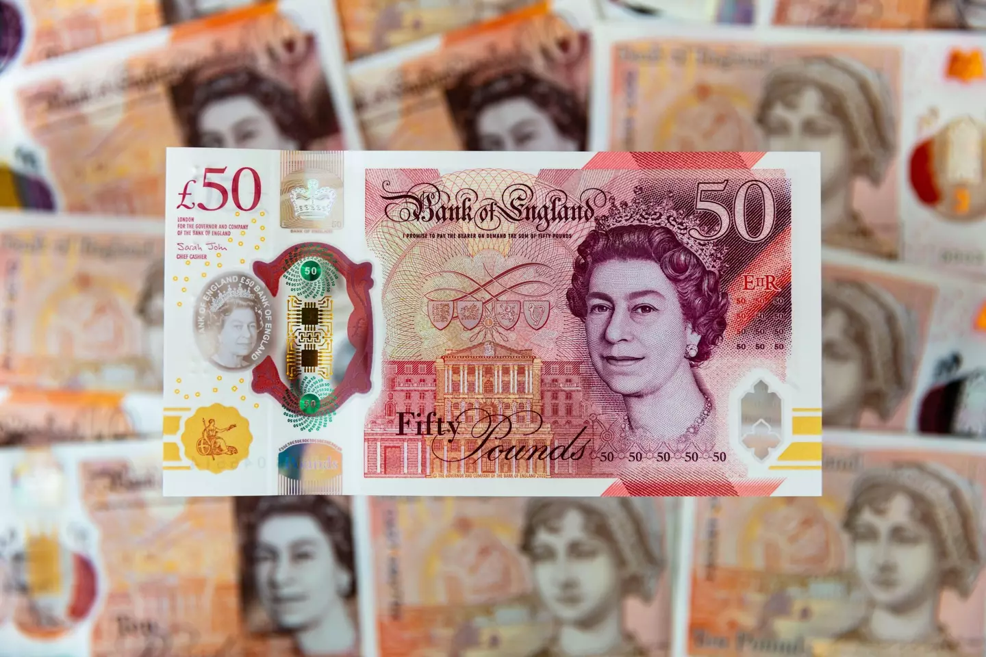 Most Brits don't really use £50 notes.