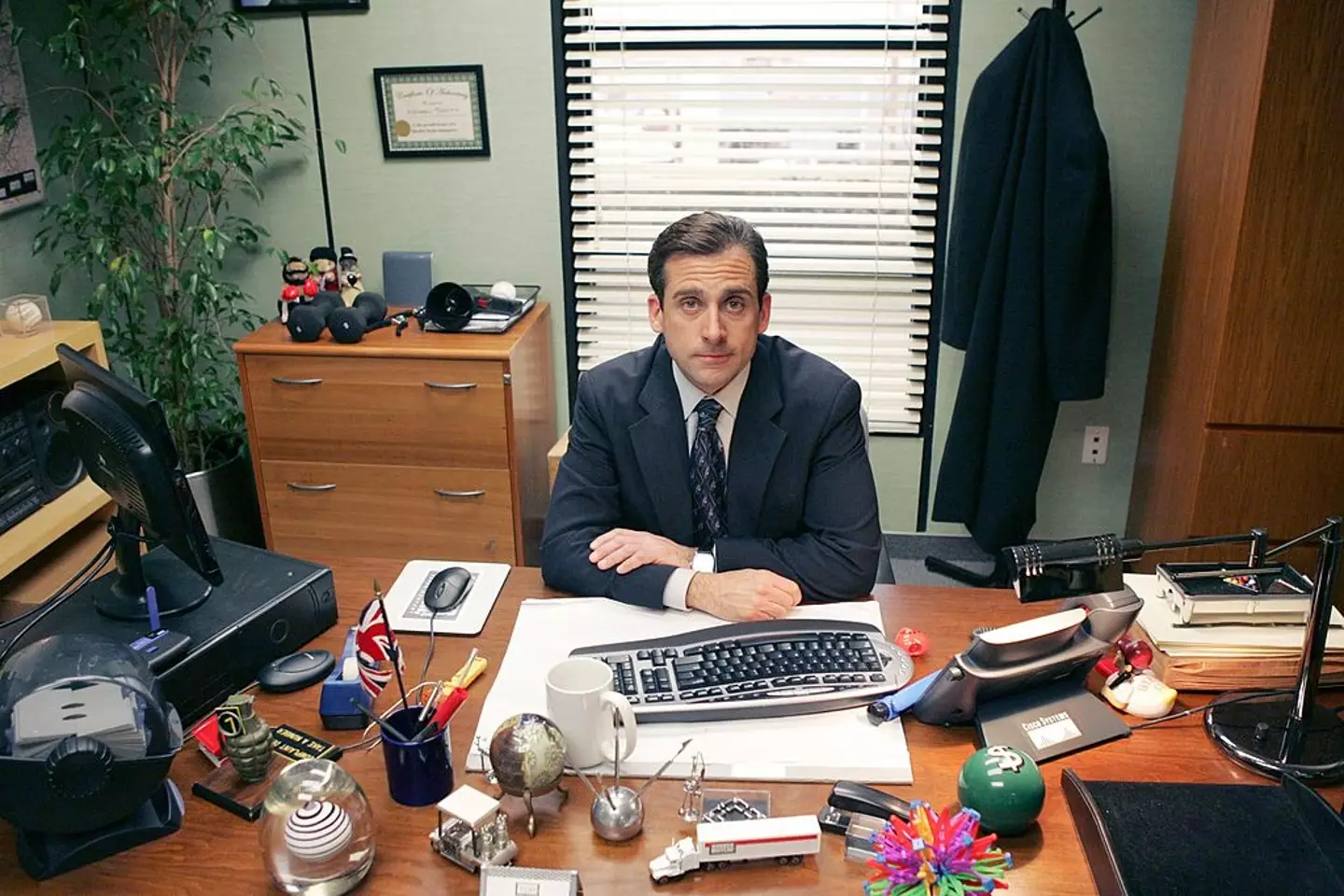 Steve Carell starred in the US version of The Office. (Chris Haston/NBCU Photo Bank)