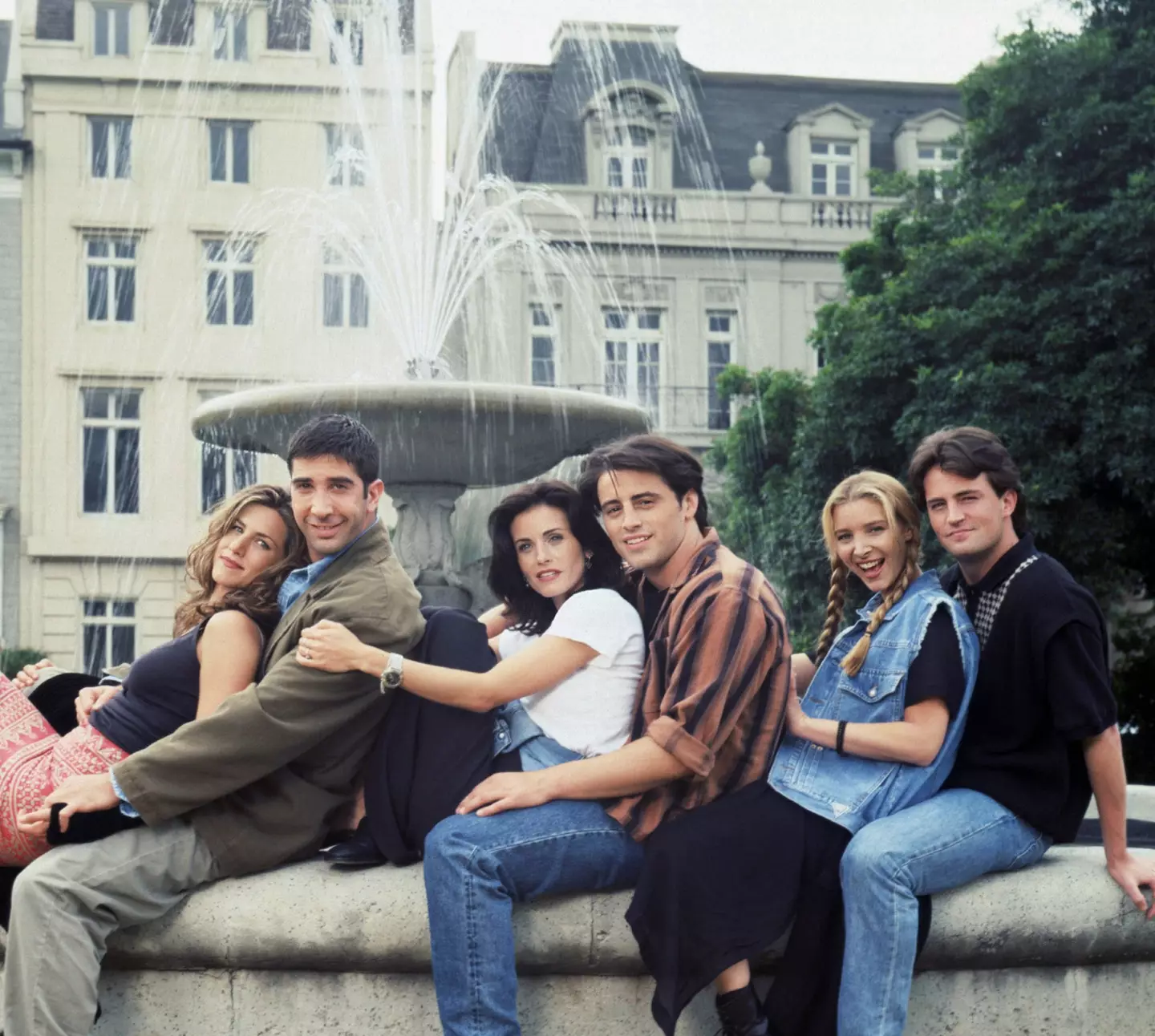 Friends is one of the biggest and most successful shows ever (NBC via Getty Images)