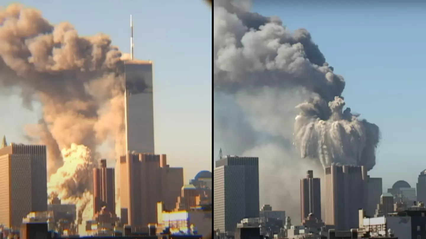 Man explains why he's only just released new footage of 9/11 after 23 years that shows collapse from 'unseen angle'