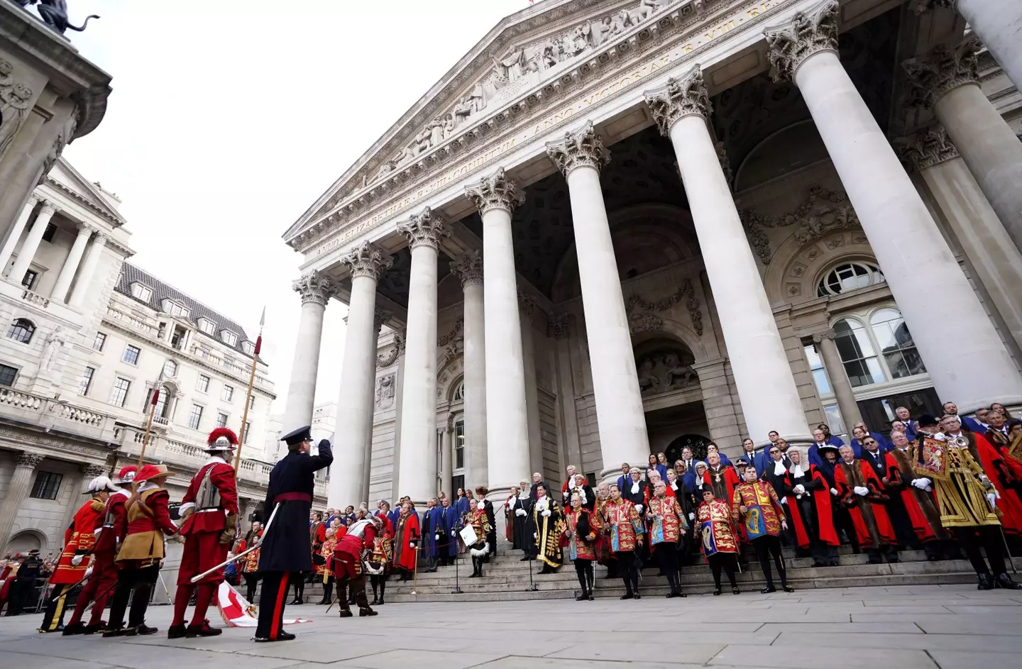 The proclamation for King Charles III was also read out yesterday.