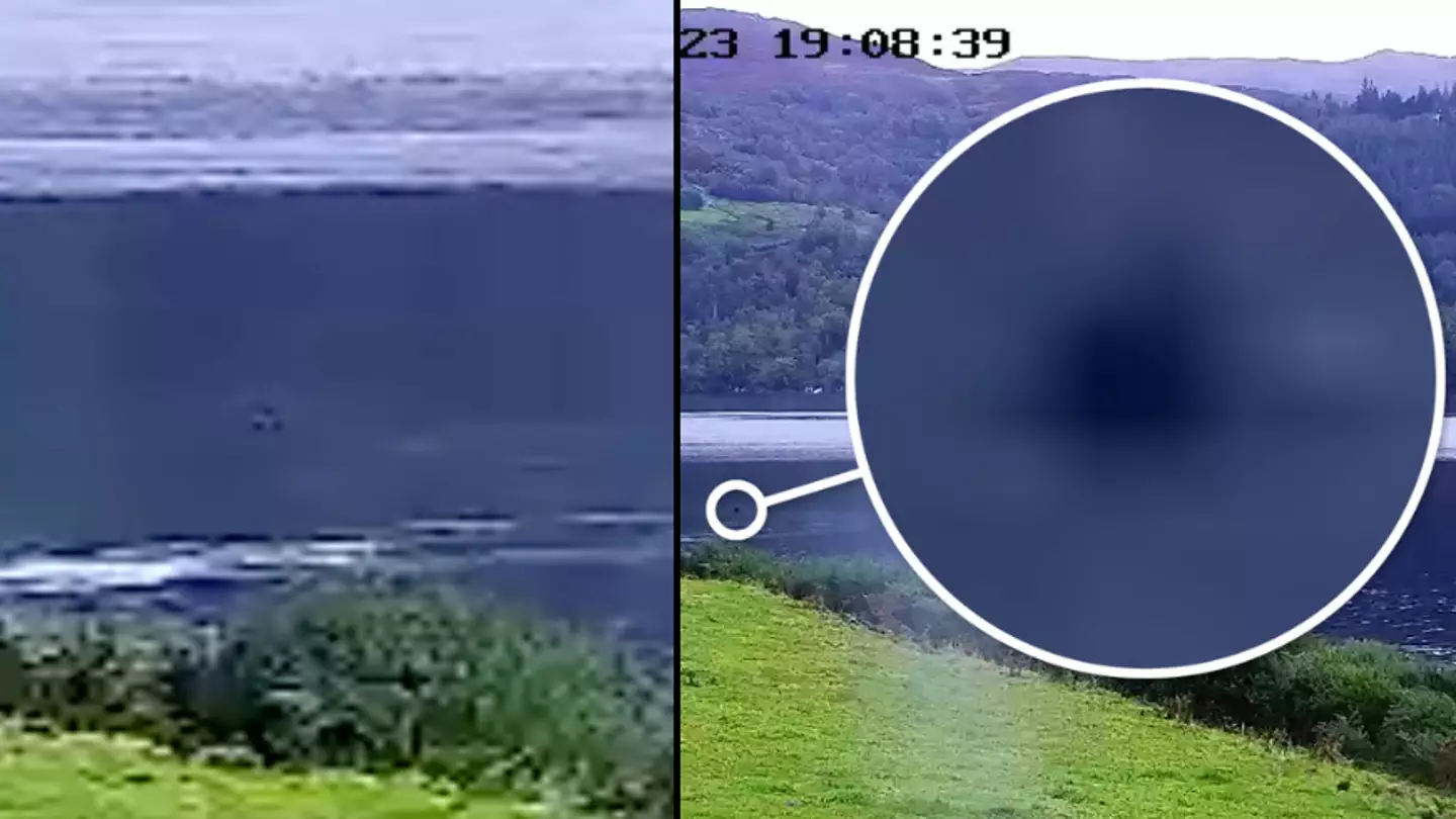 'Strangest' Loch Ness Monster sighting as 'spotted figure' captured in water