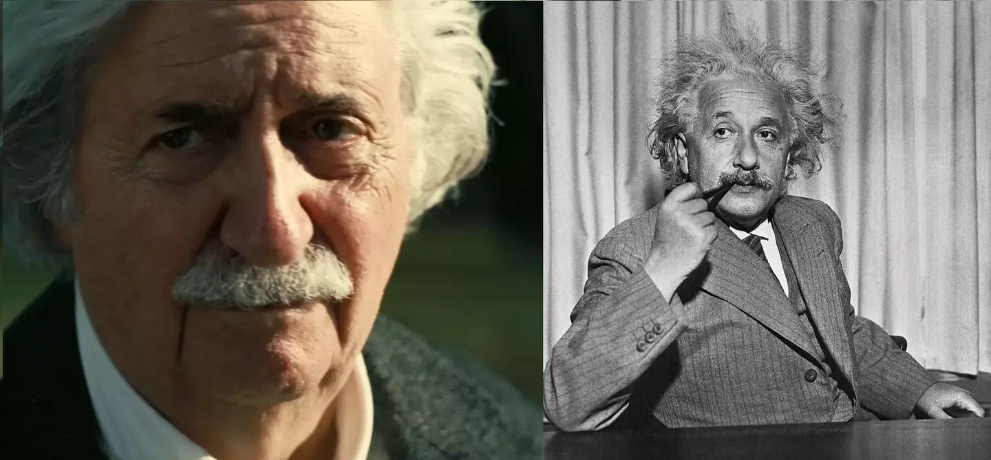Tom Conti as renowned genius Albert Einstein.