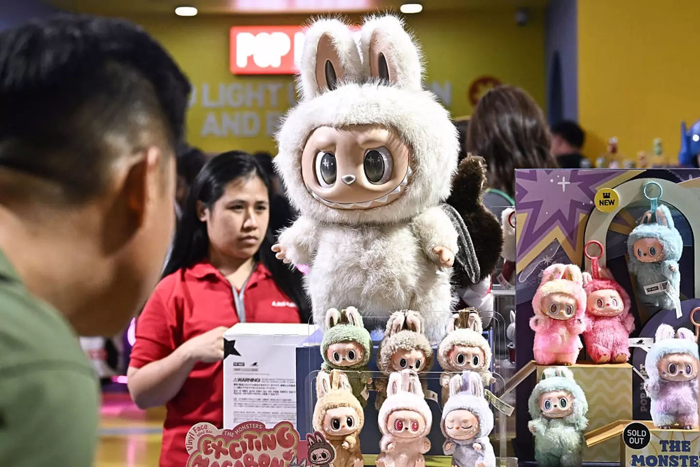 Labubus are spiking in popularity (LILLIAN SUWANRUMPHA/AFP via Getty Images)