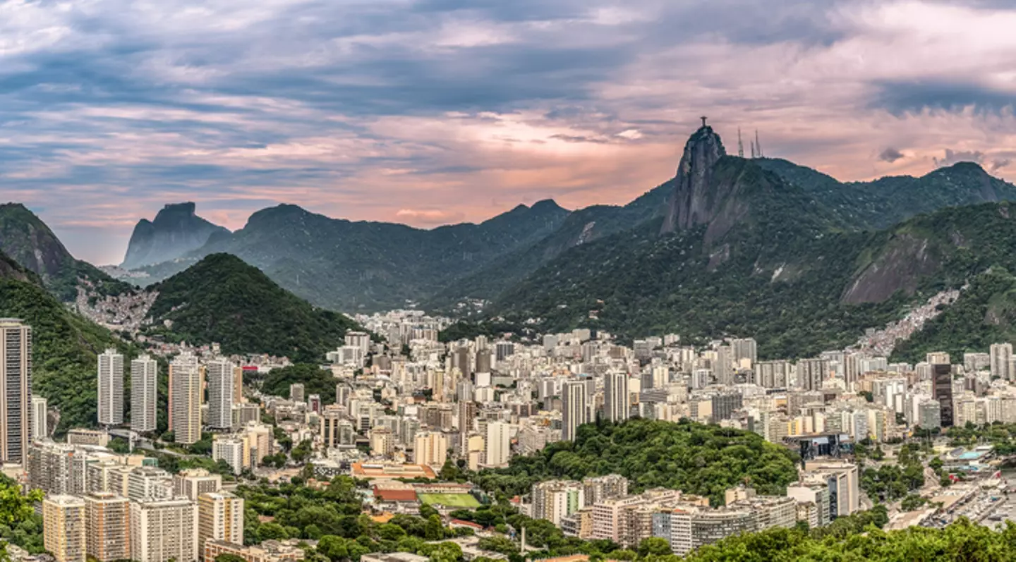 Rio de Janeiro in Brazil is where the crimes are most prevalent (Getty Stock)