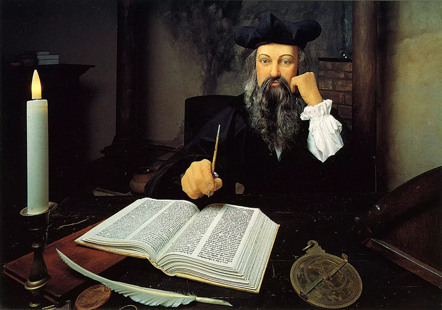 Nostradamus' followers believe he made a chilling prediction about Pope Leo XIV (Rainer Binder/ullstein bild via Getty Images)