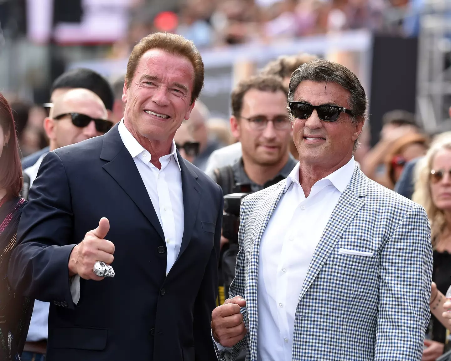 The pair have since worked together a few times.