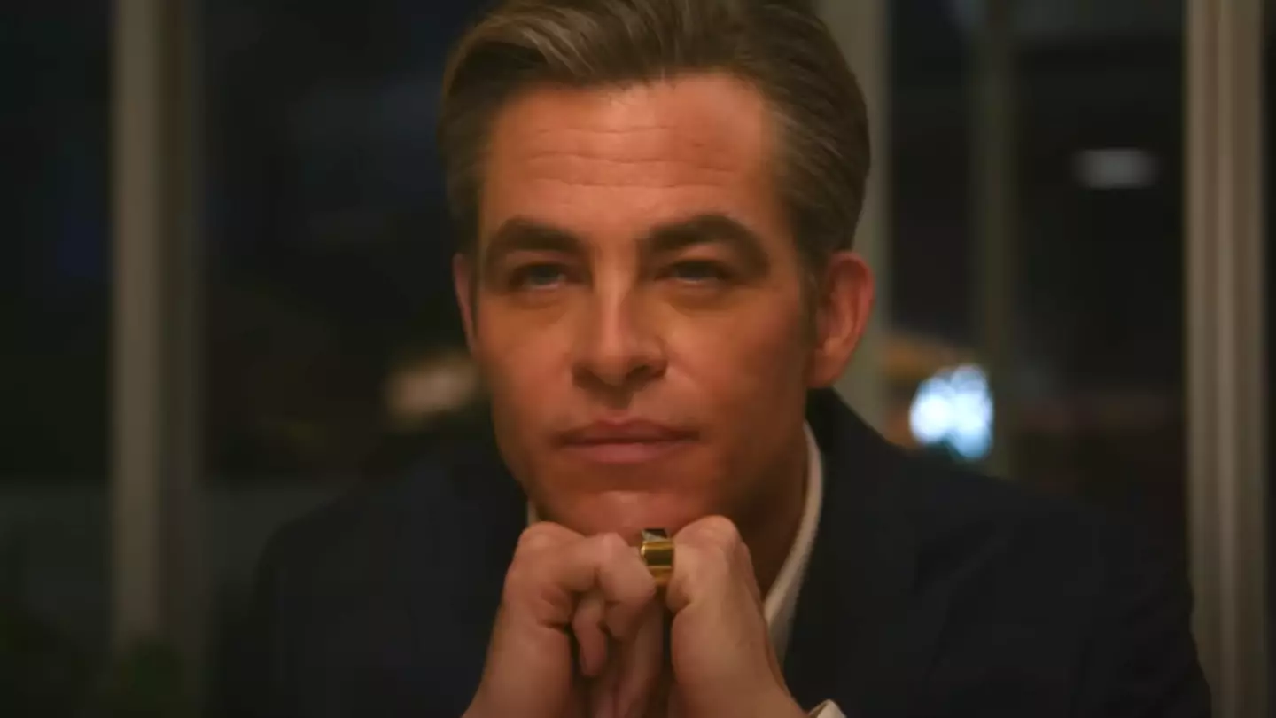 Chris Pine stars alongside Florence Pugh and Harry Styles in Don't Worry Darling.