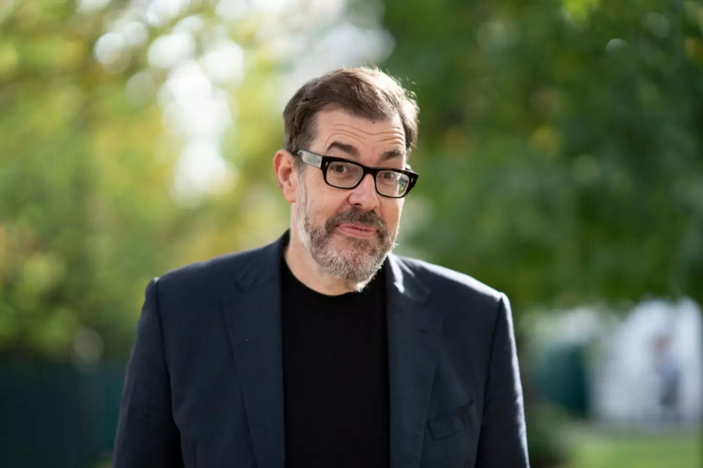 Richard Osman was candid about his addiction. (David Levenson/Getty Images)