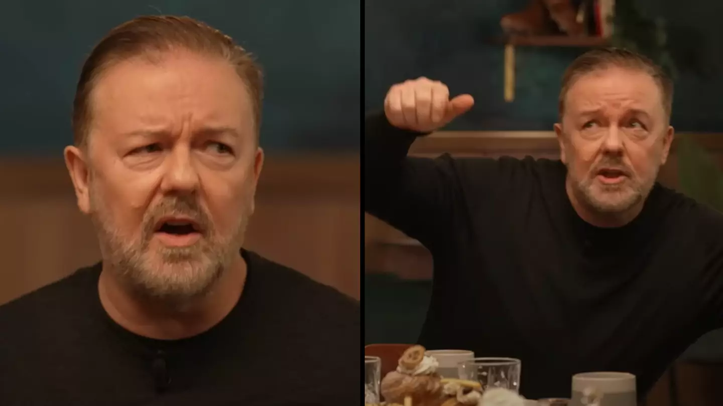 Ricky Gervais reveals shocking moment fan put arm round him at the urinals