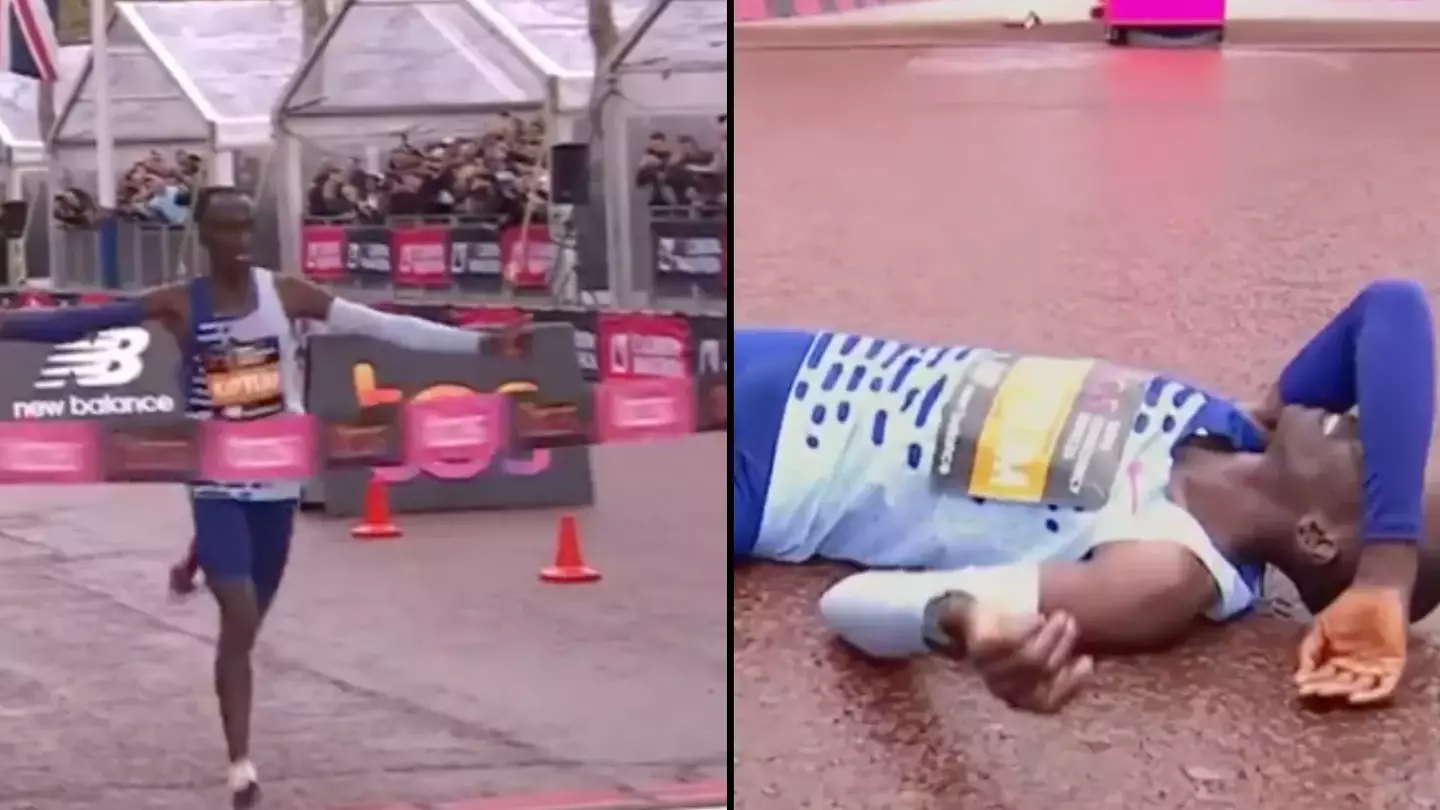Kelvin Kiptum breaks record for fastest ever London Marathon
