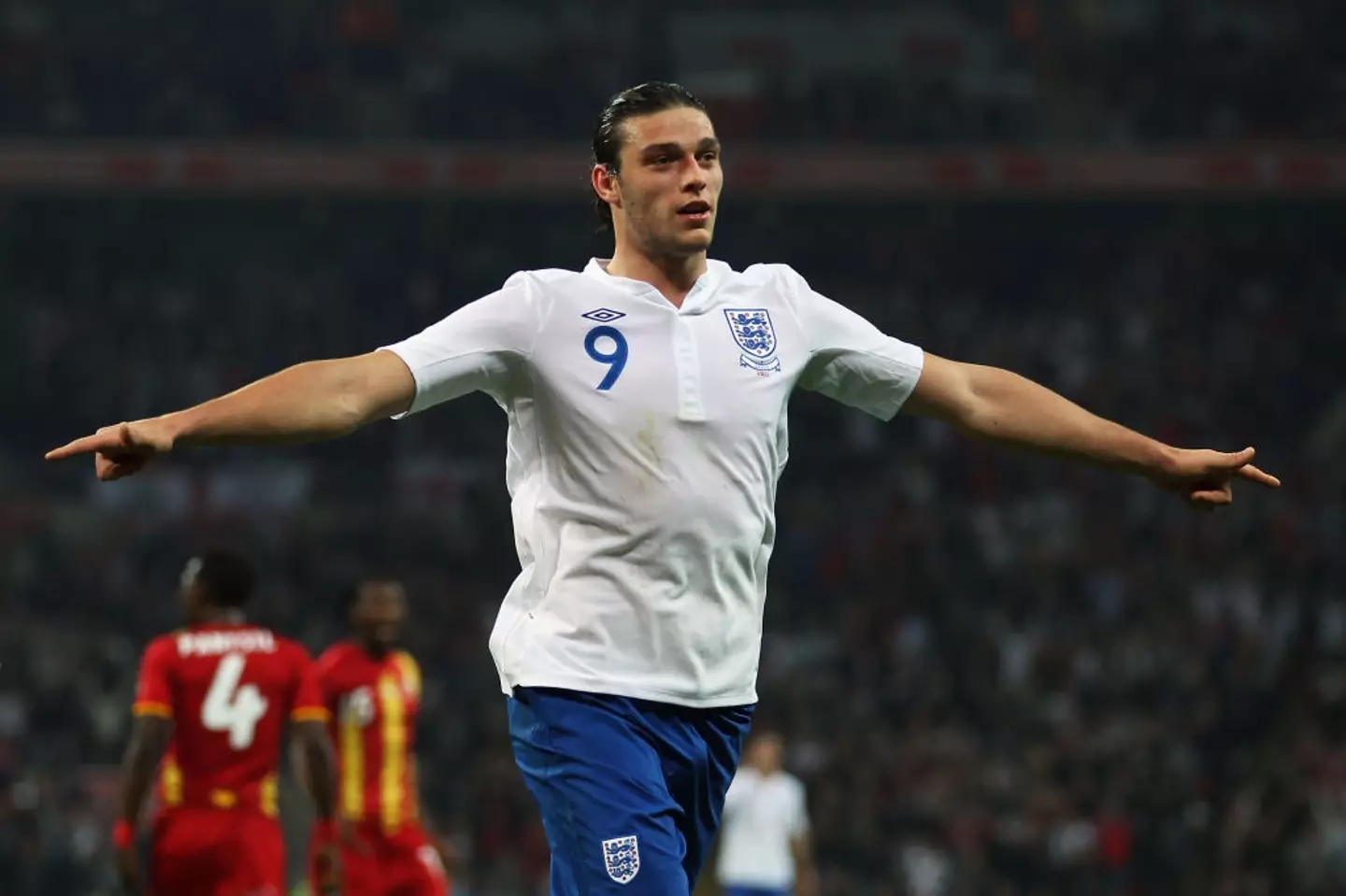 The former Newcastle United striker earned nine caps for the Three Lions (Julian Finney/Getty Images)