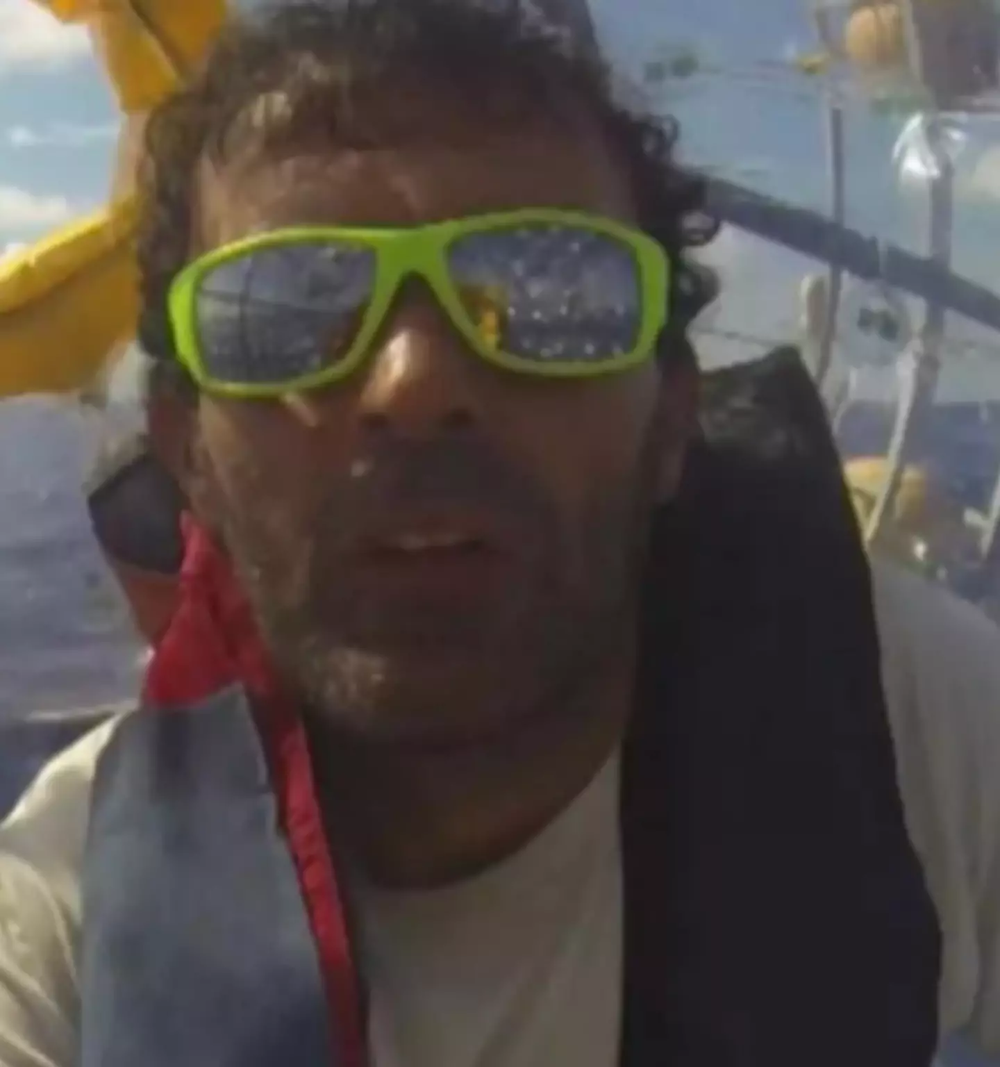 The sea lover will be out of the ocean for a little while.