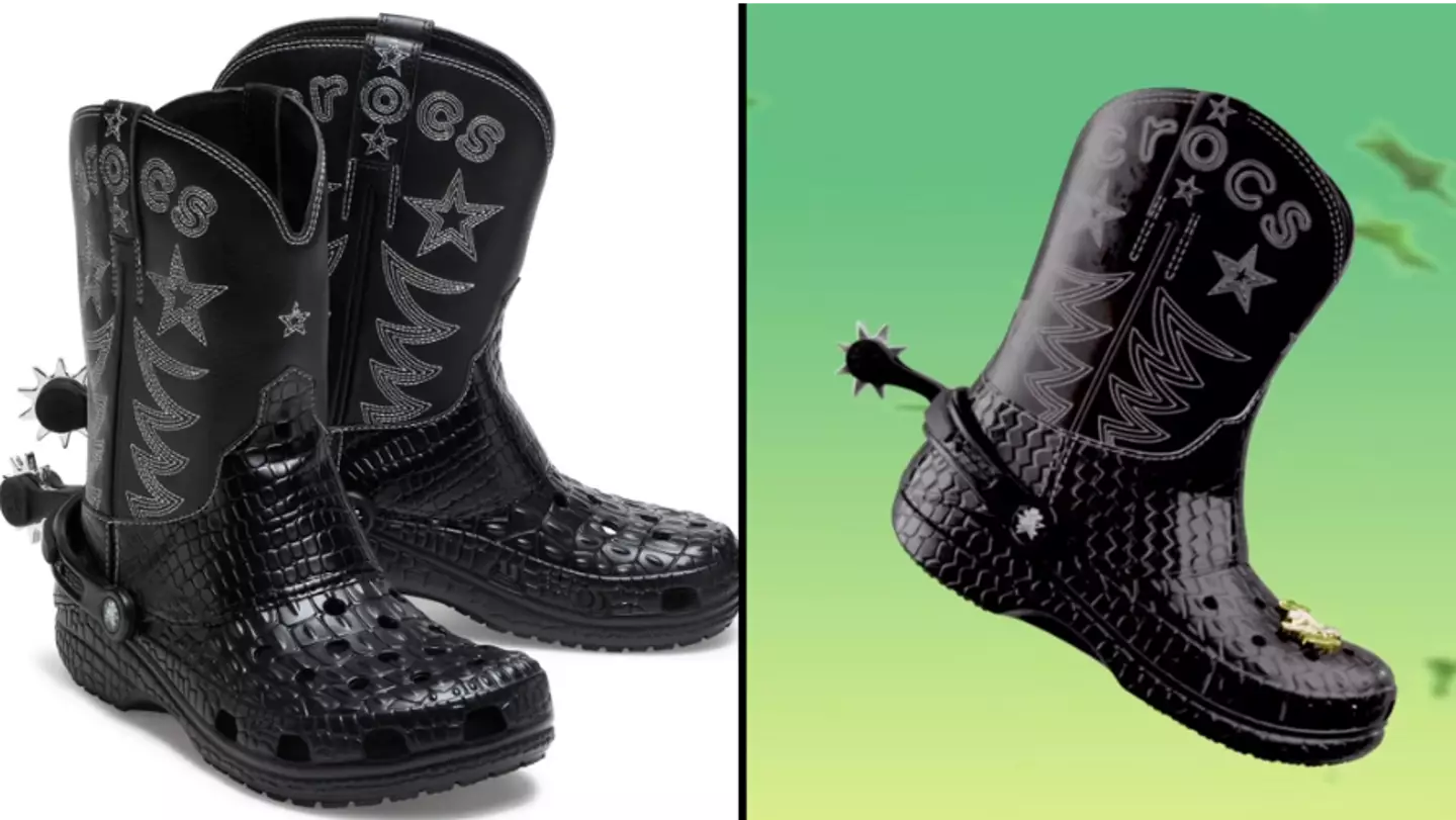 Crocs has unveiled epic-looking cowboy clogs