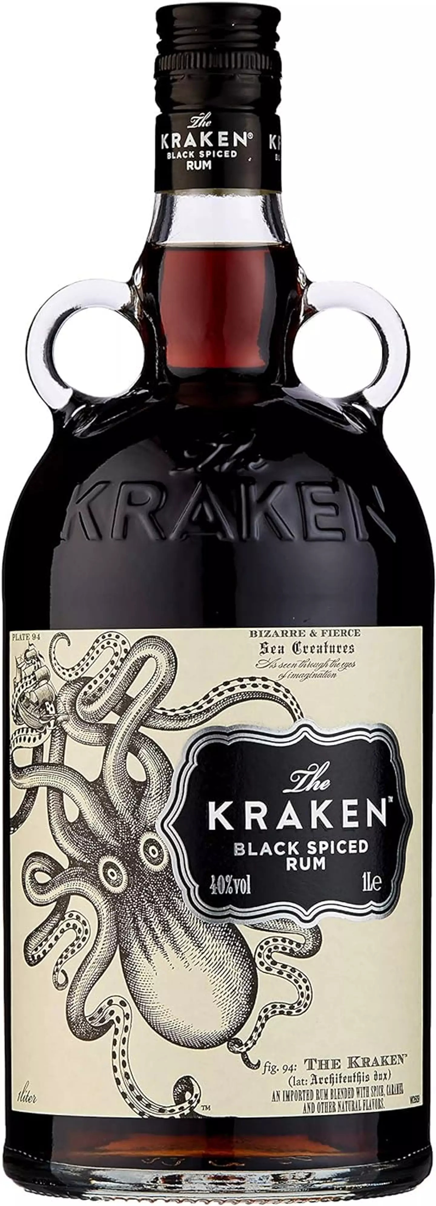 Kraken Black Spiced Rum, 1 litre