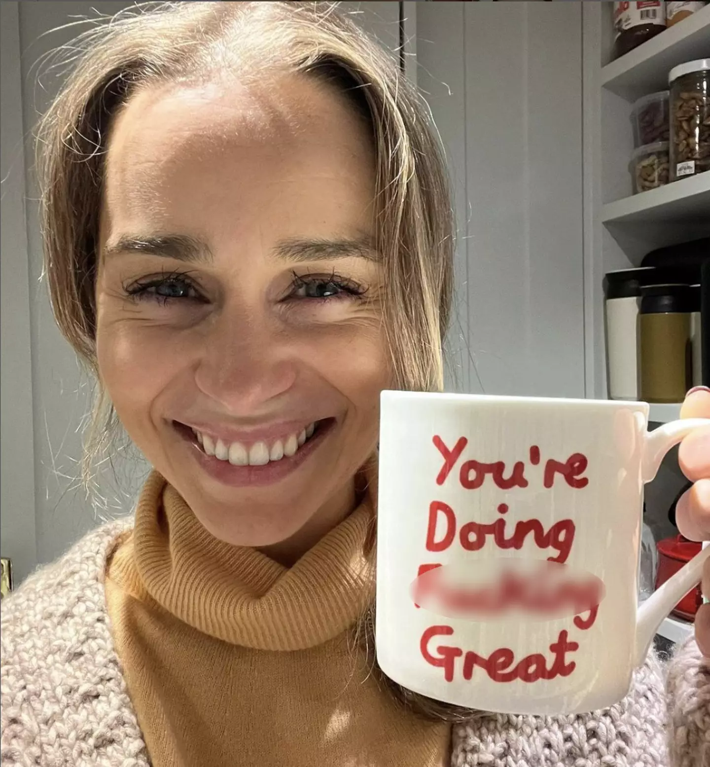 The Game of Thrones star faced some horrible comments after posting a makeup-free selfie on Instagram. Credit:@emiliaclarke/Instagram