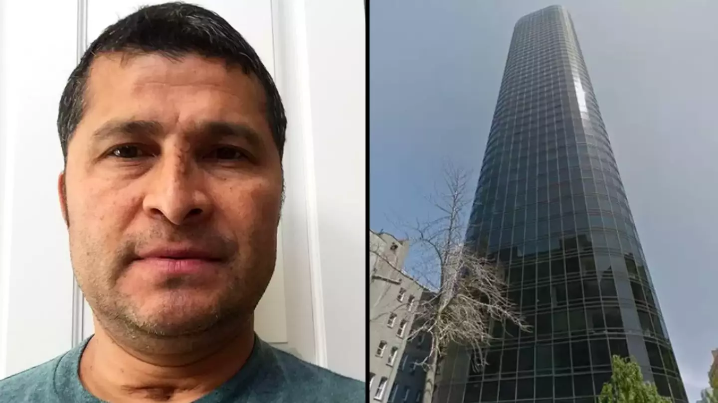 Man who fell 47 storeys from skyscraper while cleaning windows lived to tell the tale