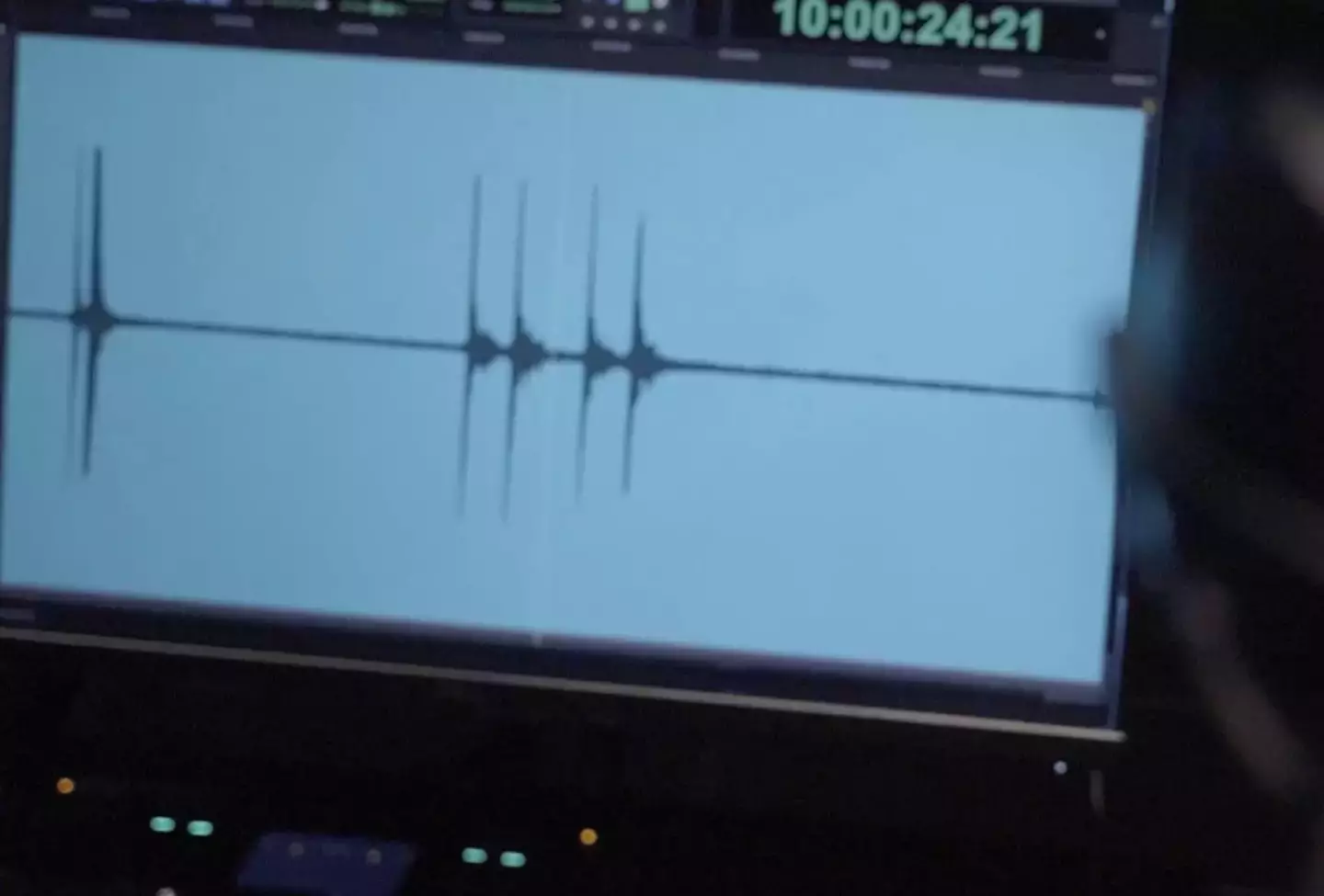 Some people thought a rhythmic banging might have been a sign they were still alive. (ITN Productions/Channel 5)