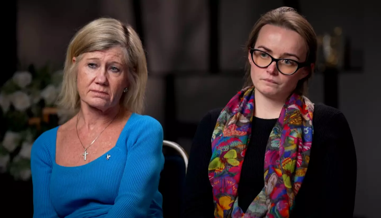 Bethany Clarke, right, survived methanol poisoning in Laos (YouTube/@60MinutesAU)