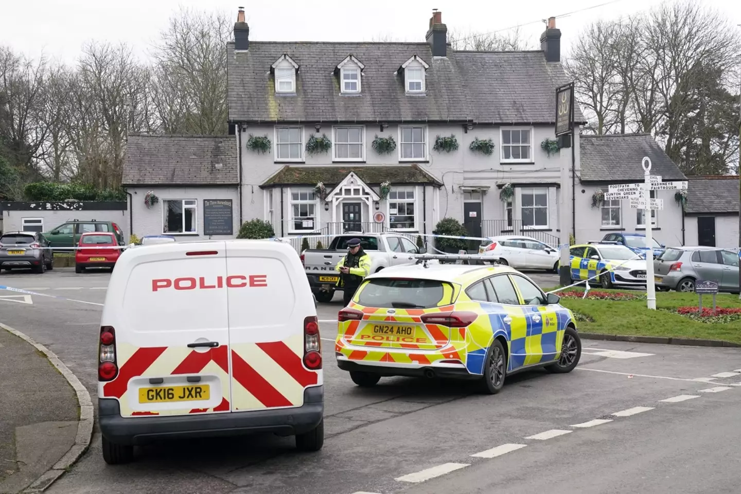 Lisa Smith was shot dead outside of a pub in Kent on Valentine's Day (PA)