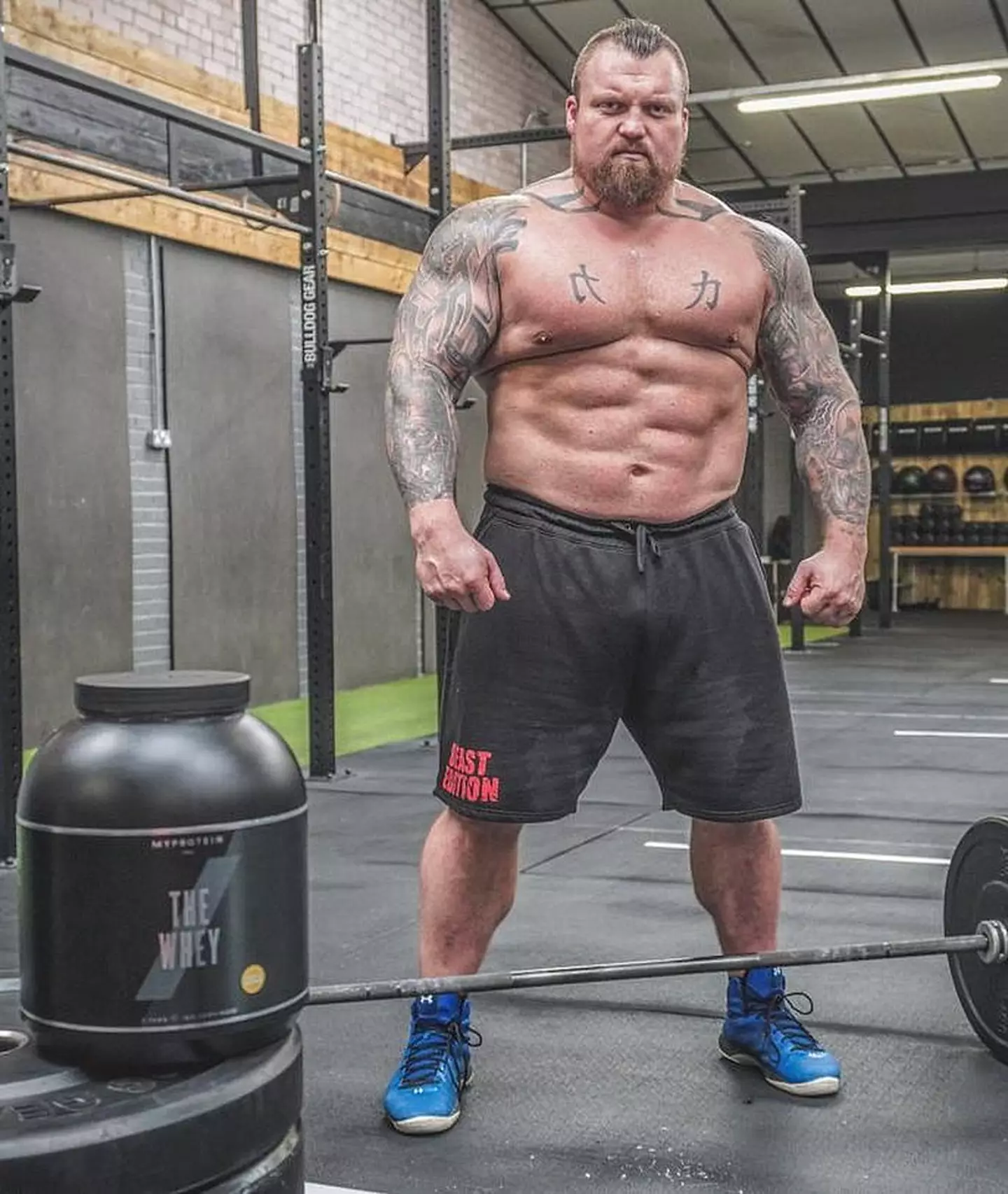 Eddie Hall is in ridiculous shape and believes he'll knock Thor out.