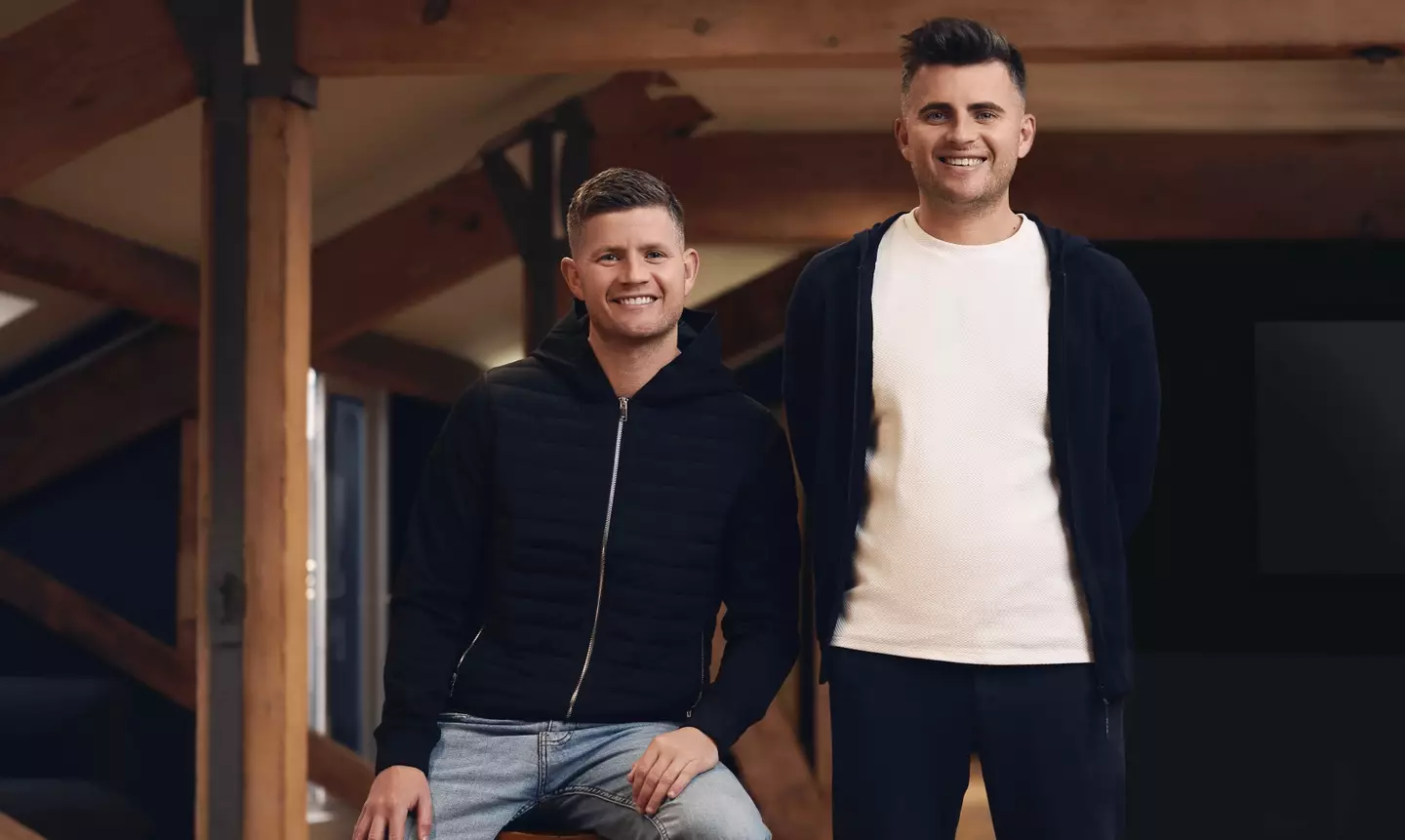 Entrepreneurs Tom and Phil Beahon said they 'didn't sleep for three years' until they had paid their parents back (Supplied)