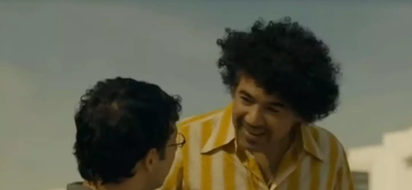 Fans also spotted a familiar face in the clip.