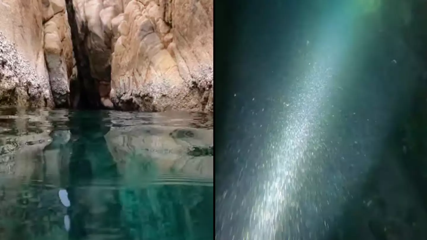 People left feeling 'uncomfortable' after seeing GoPro footage of diver in underwater cave