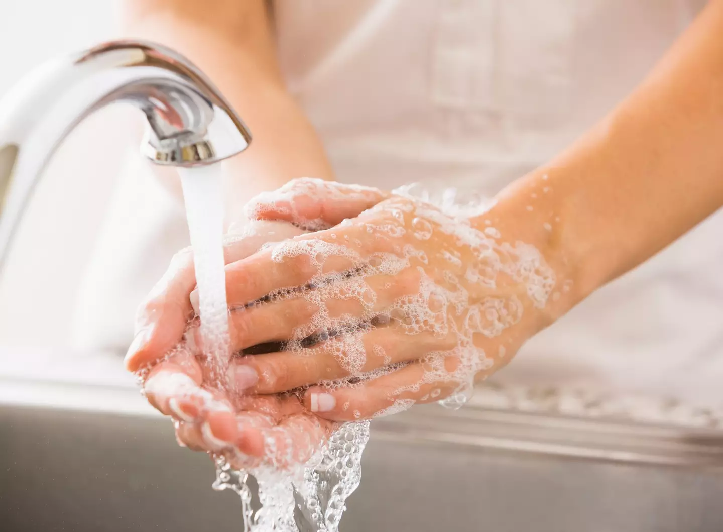 Keeping your hands clean can stop the spread (Getty Stock Photo)