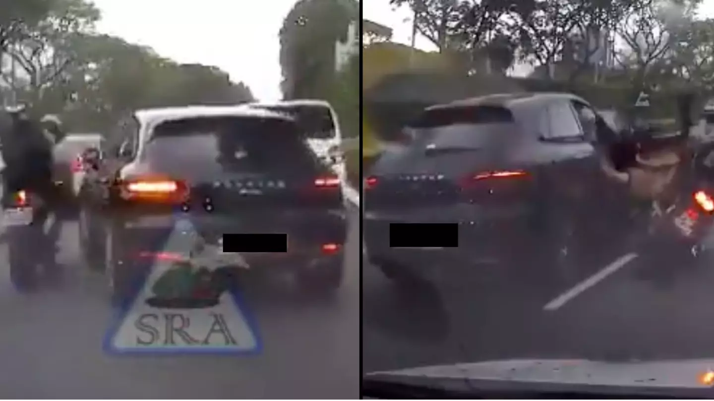 Driver taking out two motorcyclists in separate incidents leaves people divided