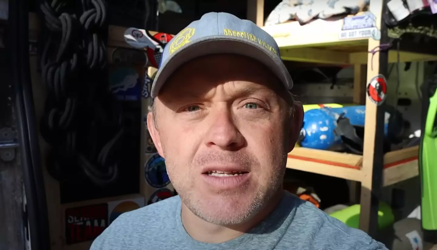 He took matters into his own hands (YouTube/exploringwithnug)