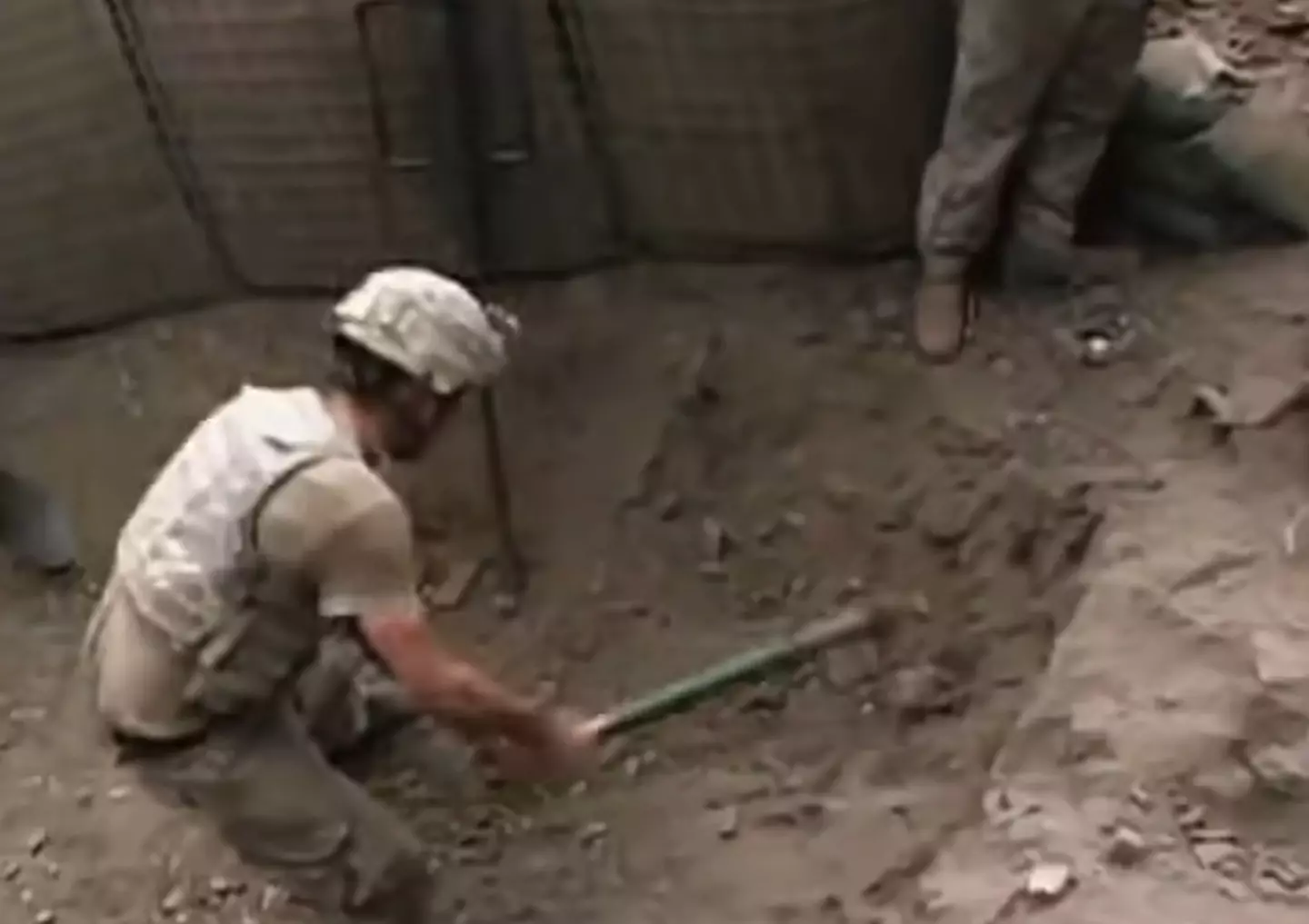 The documentary is named for the base the soldiers built in the valley, named after a medic who had been killed in action.