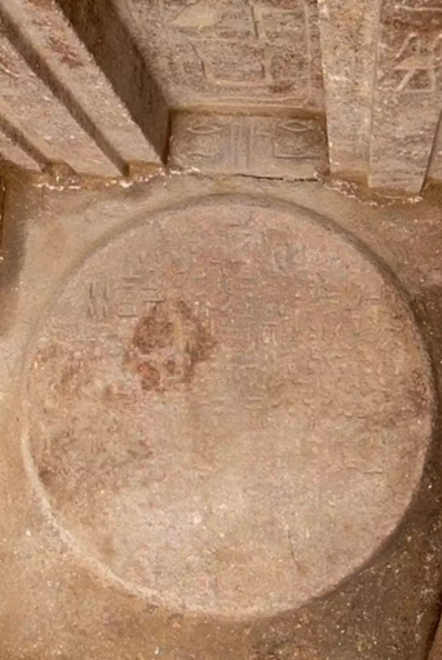 It's the first time a false door has been discovered (Ministry of Tourism and Antiquities)