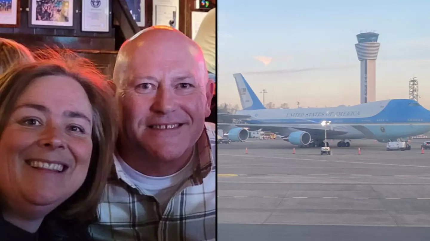Couple catch flight for day trip because it's cheaper than train fare to London