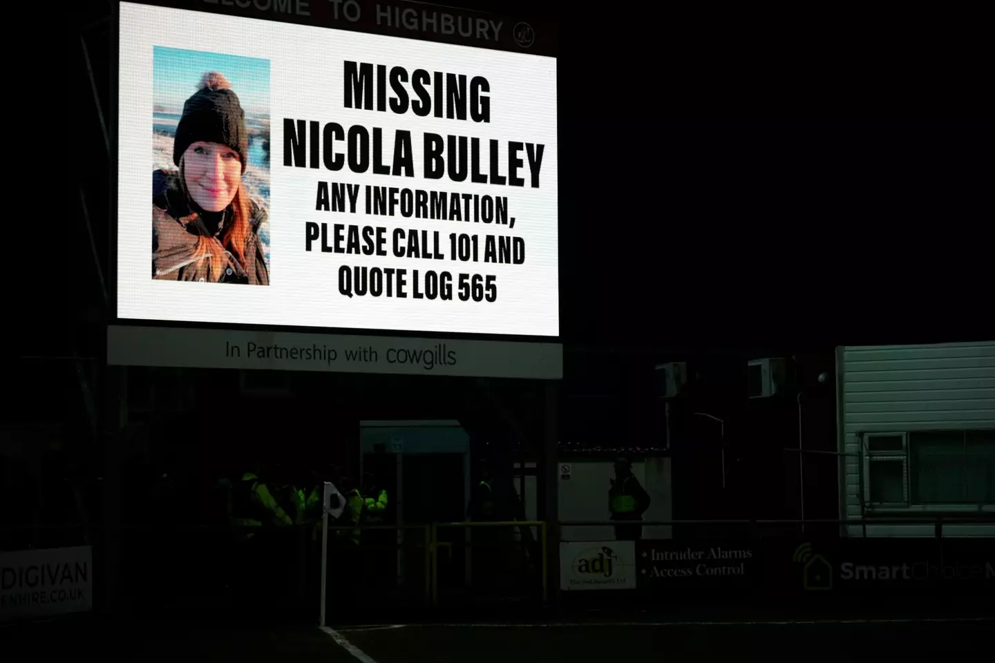 Bulley went missing while walking her dog.