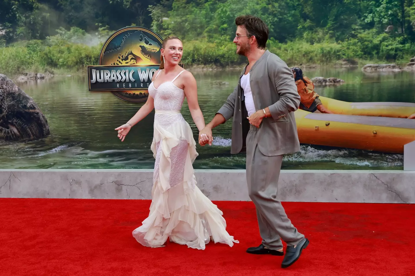 The co-stars have both addressed comments about their close relationship (Taylor Hill/FilmMagic)