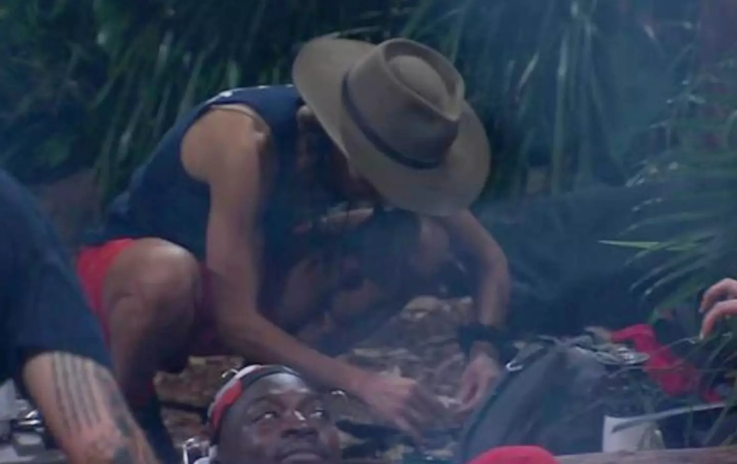 It seemed Scott really was adding in some flavour to the food (ITV)