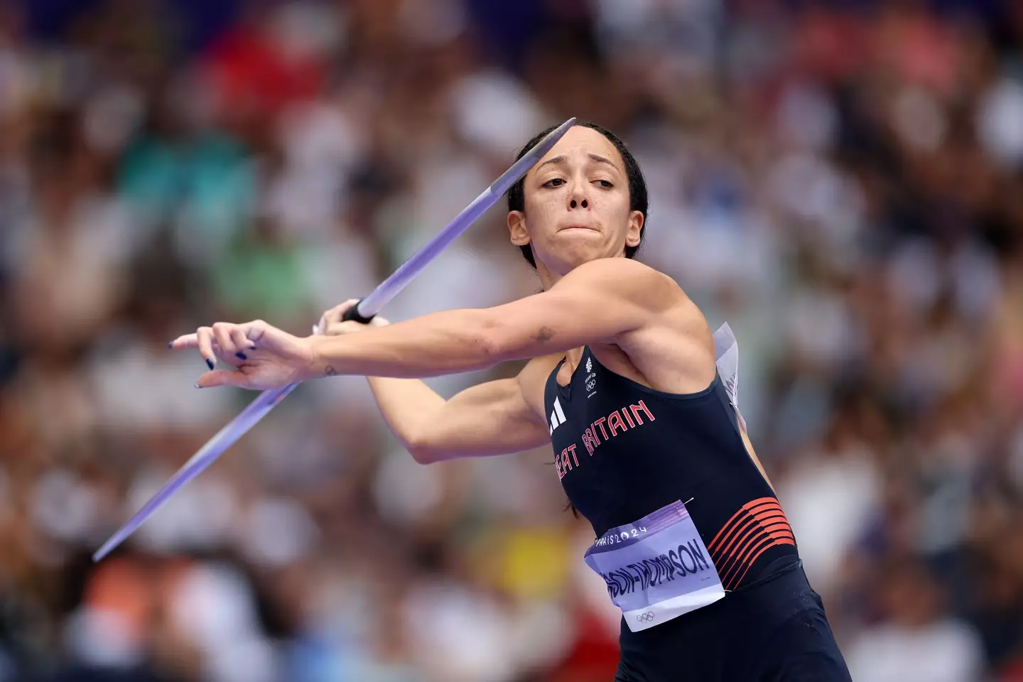 Katarina Johnson-Thompson brought home silver for Team GB (Michael Steele/Getty Images)
