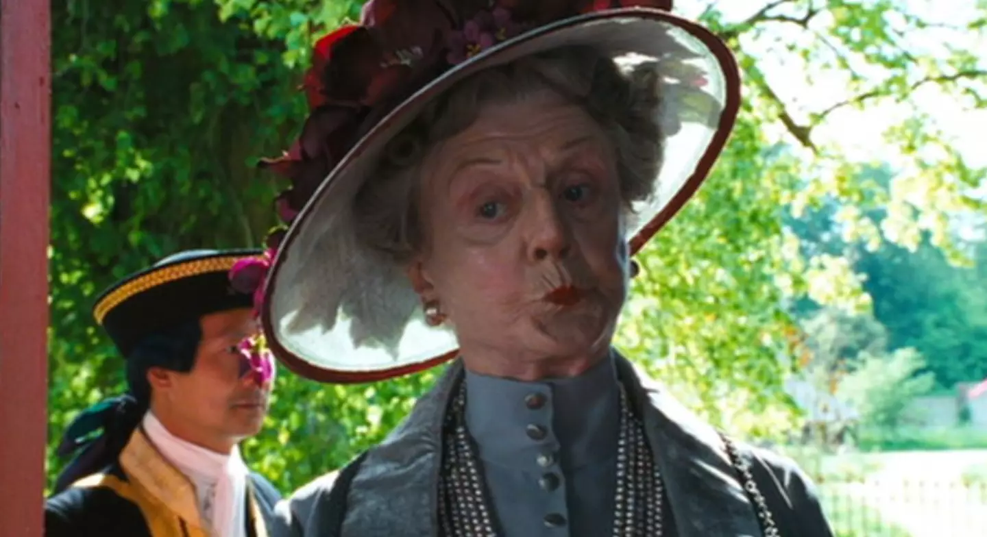 Angela Lansbury in Nanny McPhee (2005).