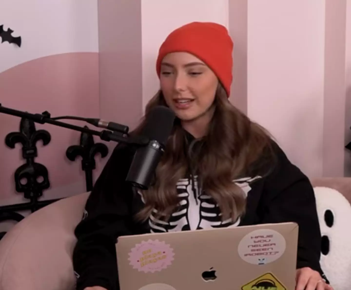 Hailie started to get a bit emotional.