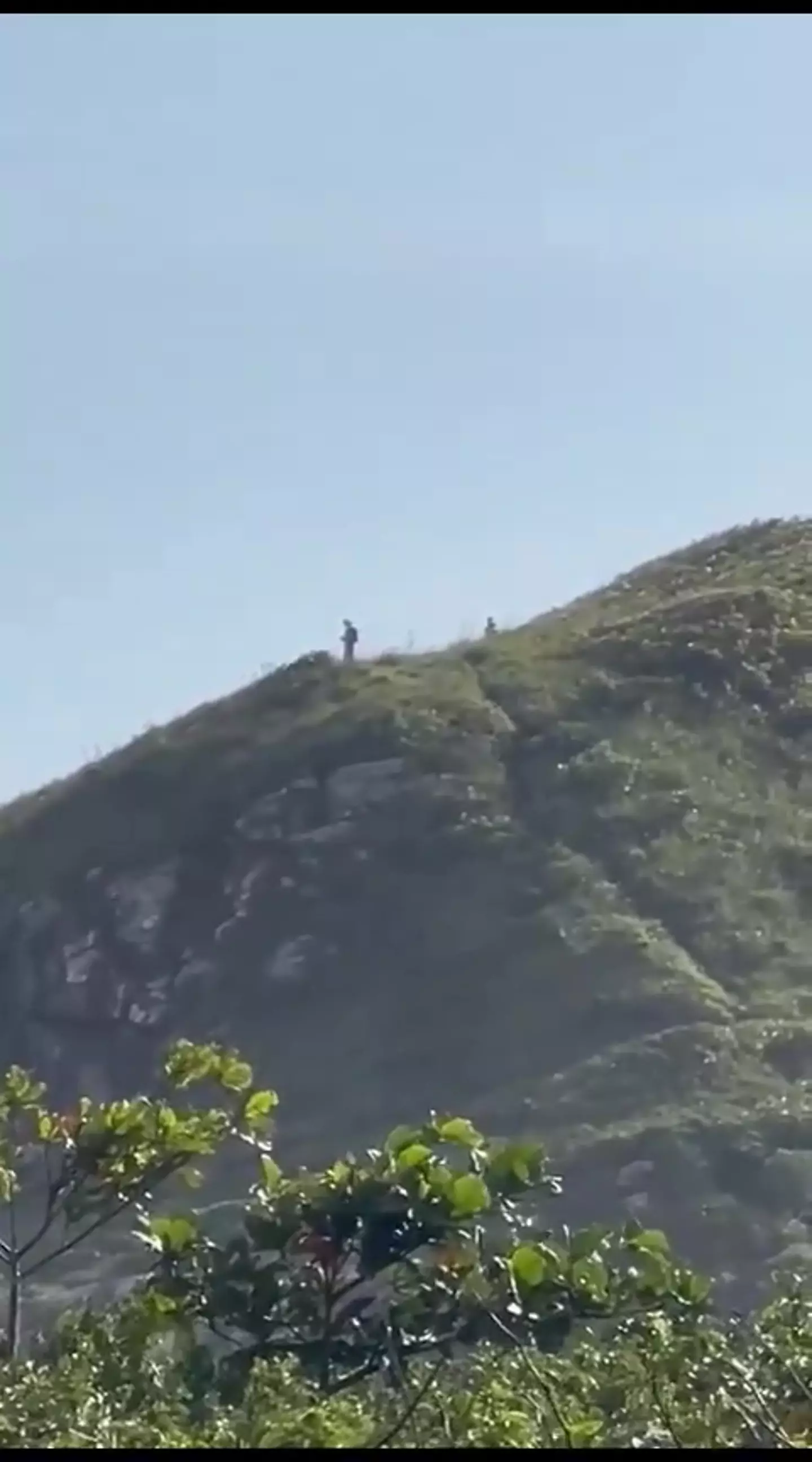 Sara Dalete from Brasília caught the footage while hiking.