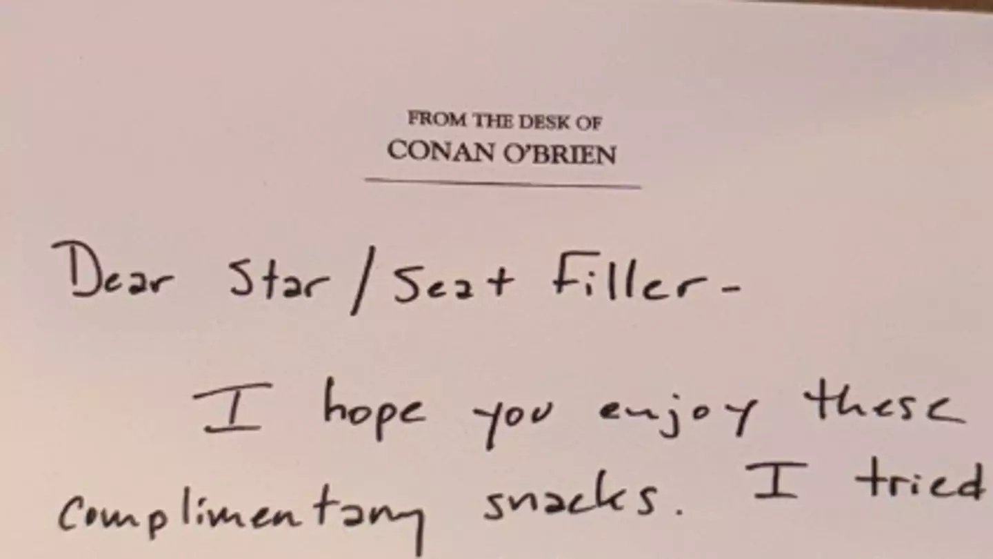 Oscars guest reveals mystery item and note discovered under their seats before ceremony