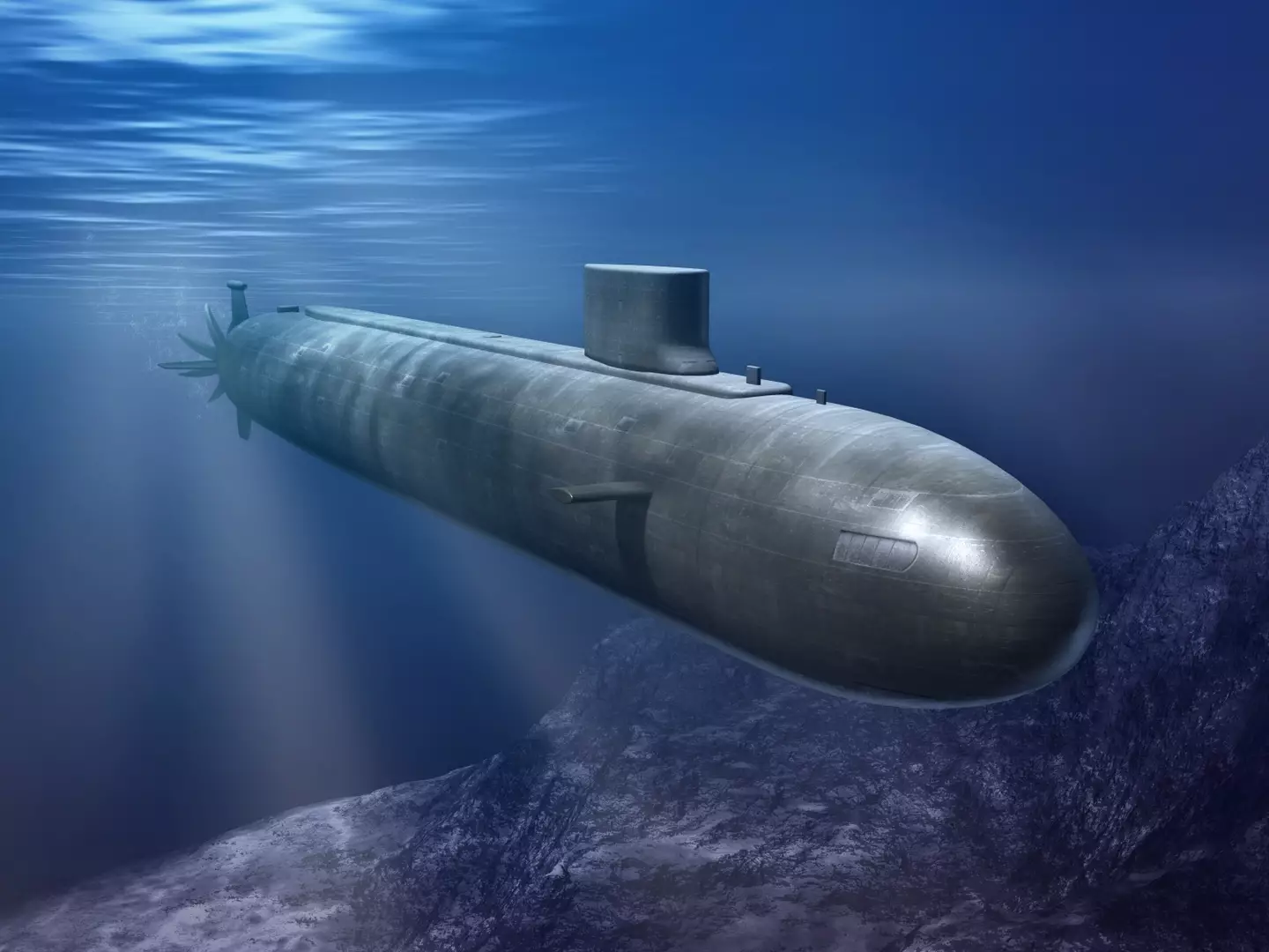 Submarines are made to go underwater, but ever vessel has a certain depth it can't handle.