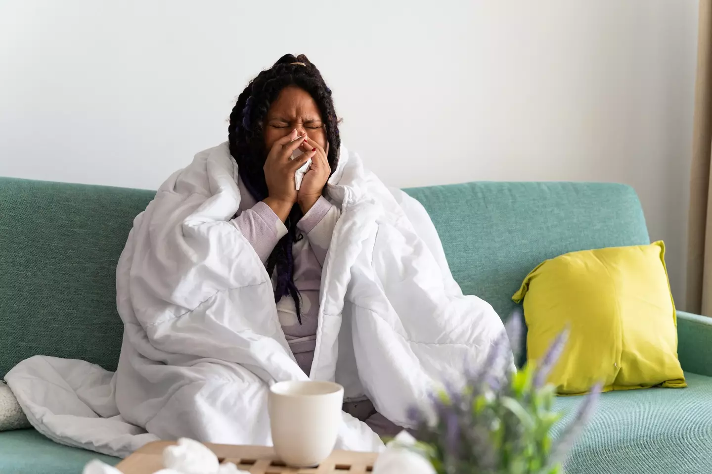 Vaping can increase how long you feel unwell for (Getty Stock Images)