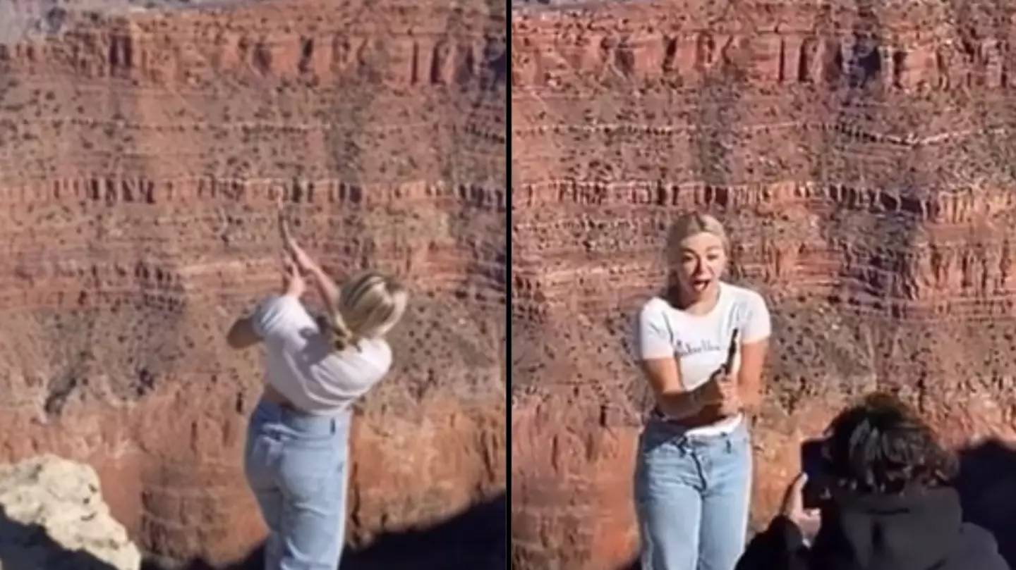 TikTok star gets punished for hitting a golf ball into the Grand Canyon