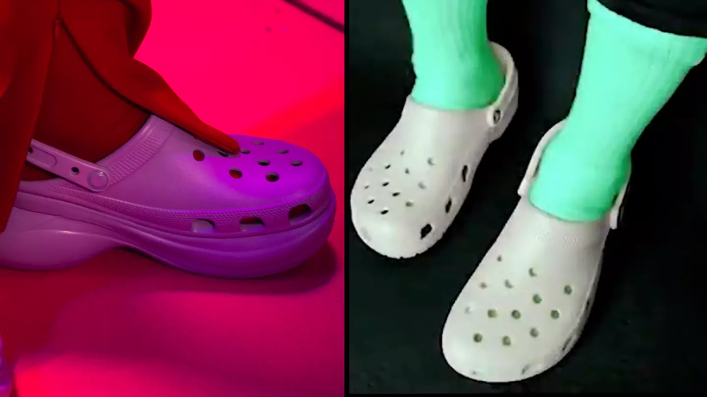 The Crocs And Socks Optical Illusion Has Returned To Confuse The Internet