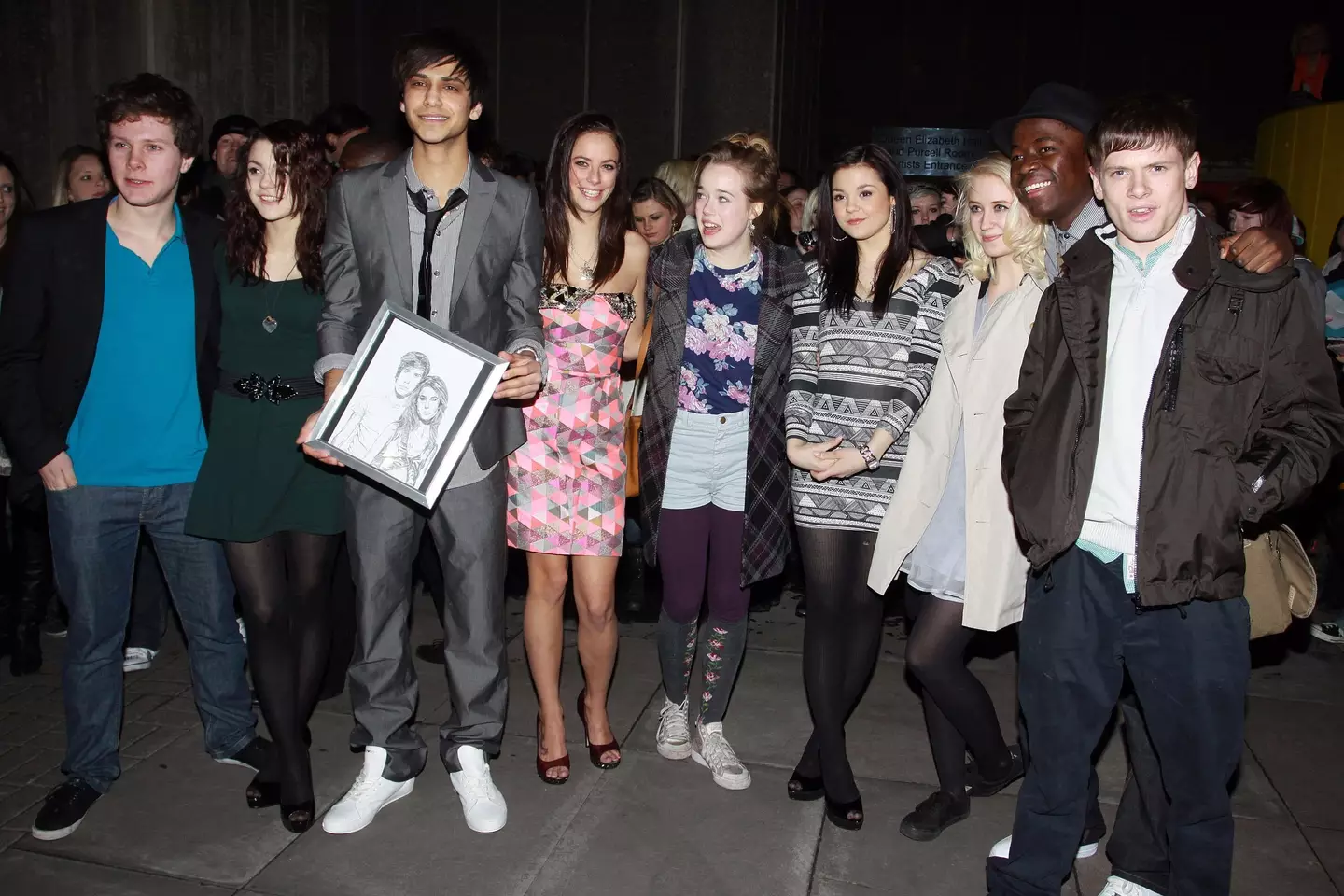 The second generation of the Skins cast (Fred Duval/FilmMagic)