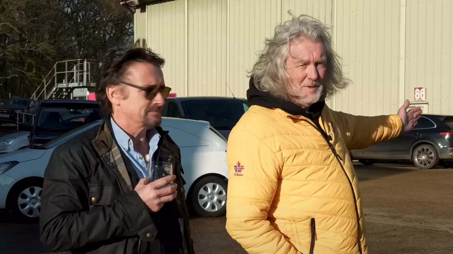 Richard Hammond and James May have 'traumatising' moment as they make surprise return to Top Gear studio