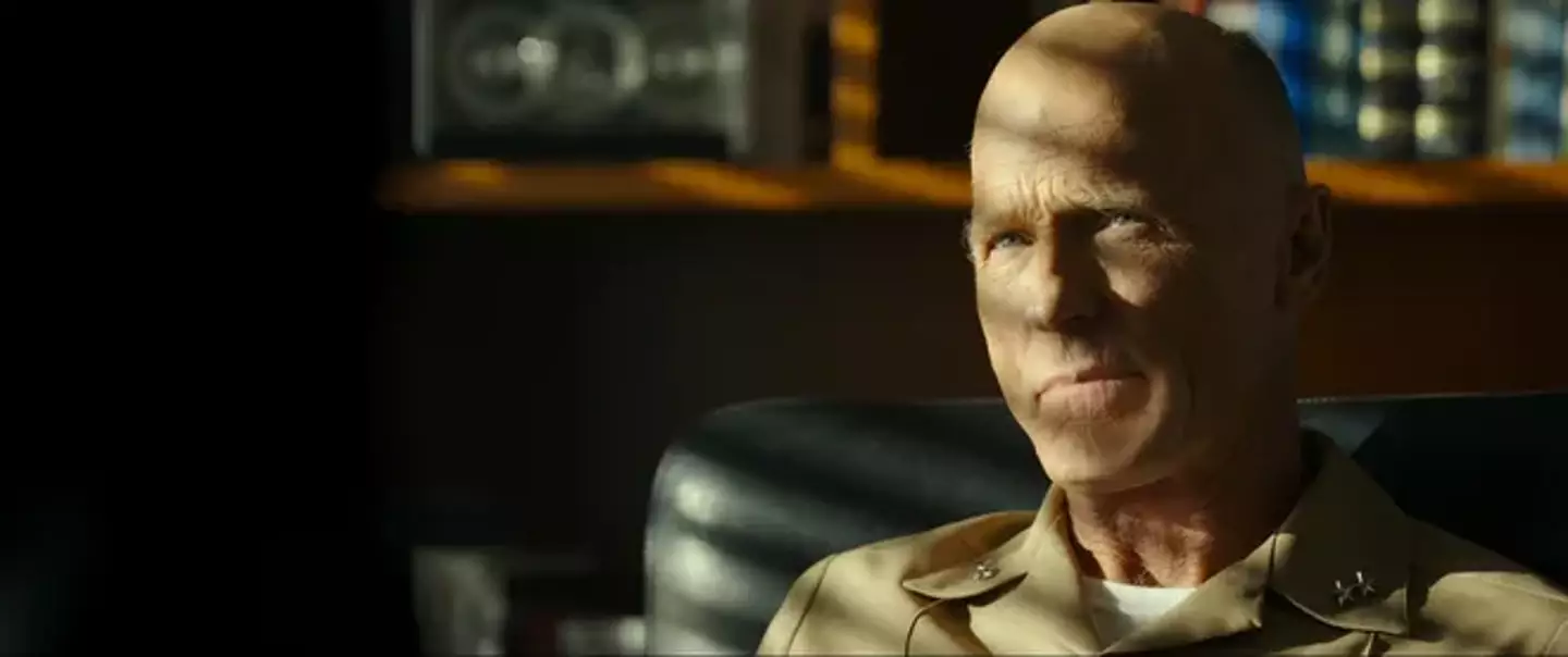 Ed Harris in Top Gun: Maverick.